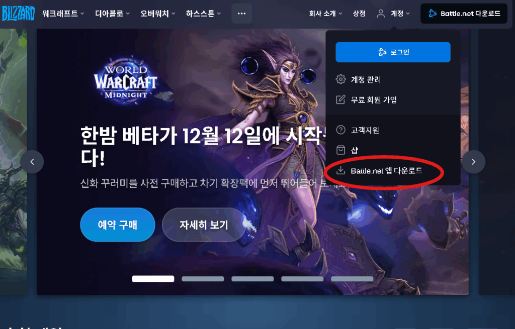 배틀넷 로그인 안됨 해결 방법!!